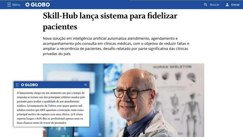 Matéria de O Globo